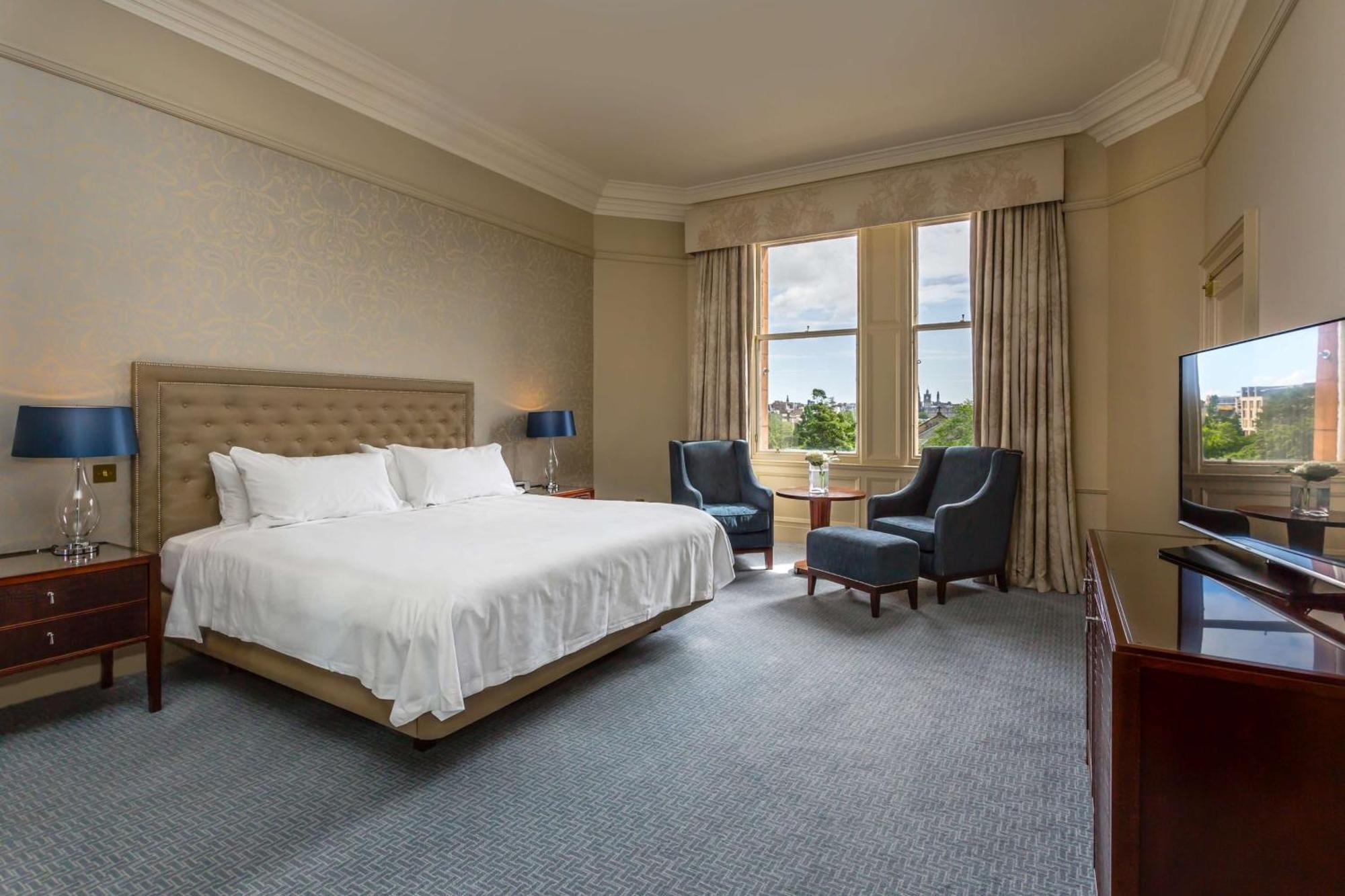 The Caledonian Edinburgh, Curio Collection By Hilton Hotel Екстериор снимка A room at the hotel