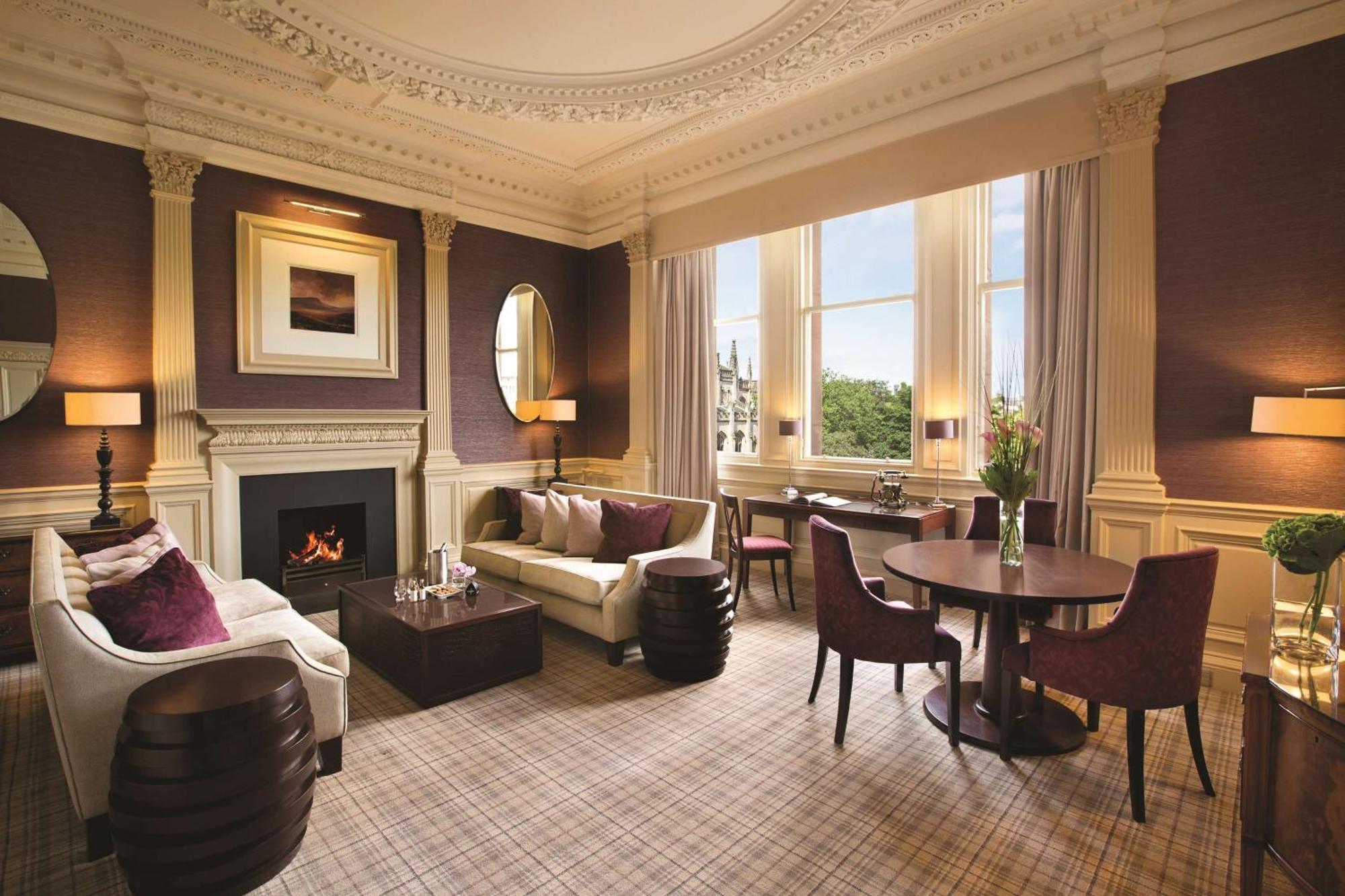 The Caledonian Edinburgh, Curio Collection By Hilton Hotel Екстериор снимка The Drawing Room at The Albany